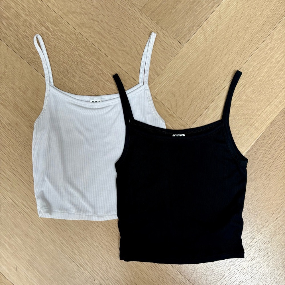 2 Aritzia Sunday Best Tank Tops